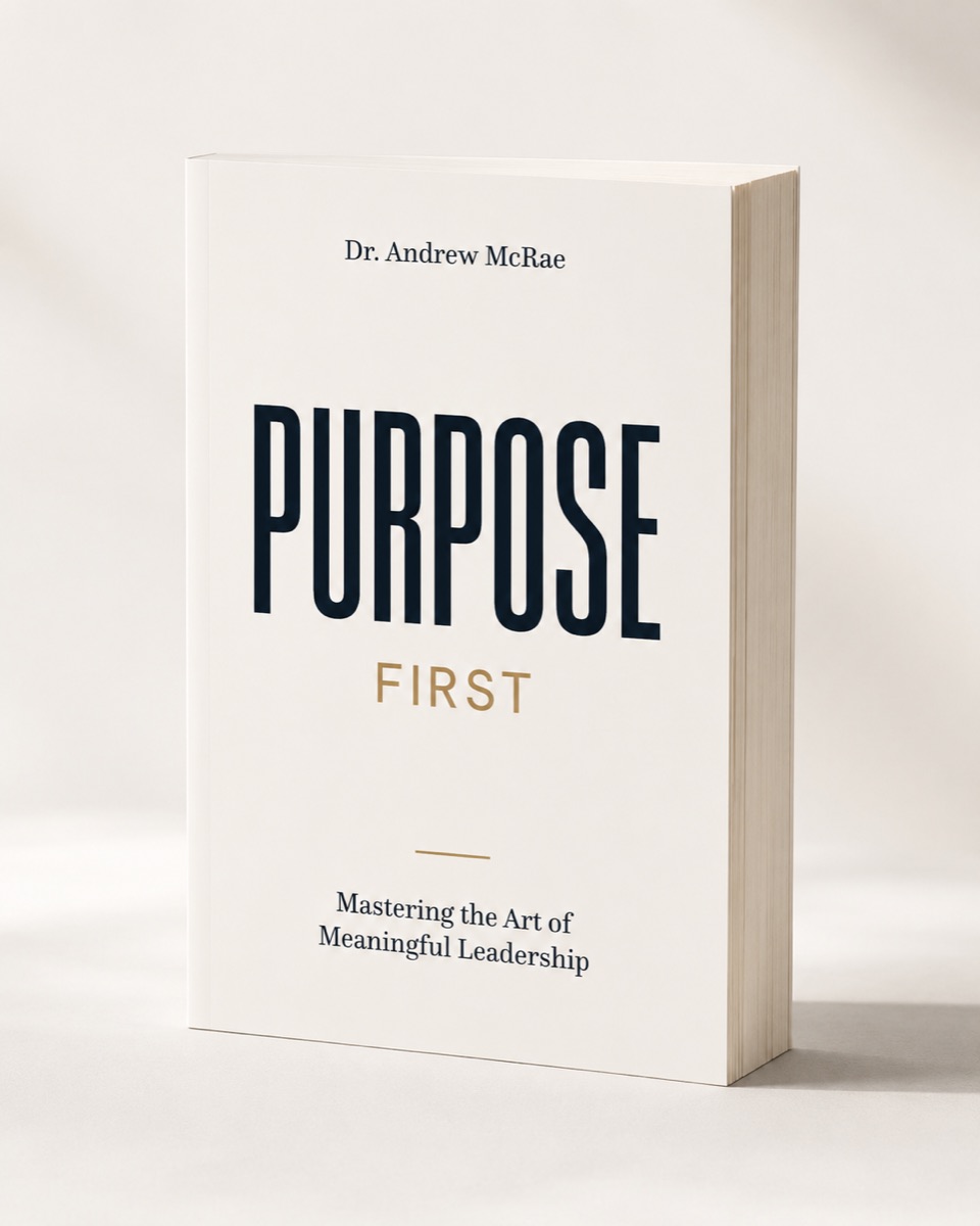 Purpose First paperback standing upright